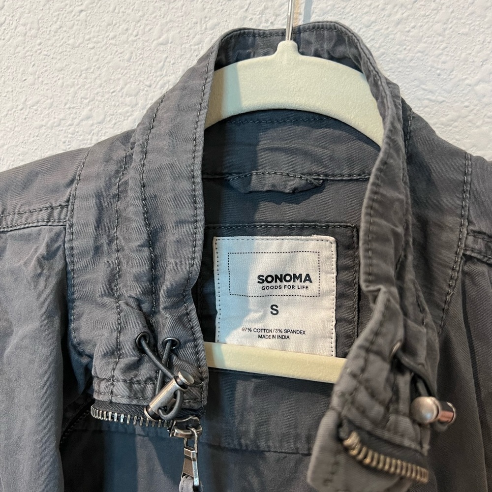 Sanoma Goods For Life Women’s Long Utility Jacket Gray - Picture 3 of 10